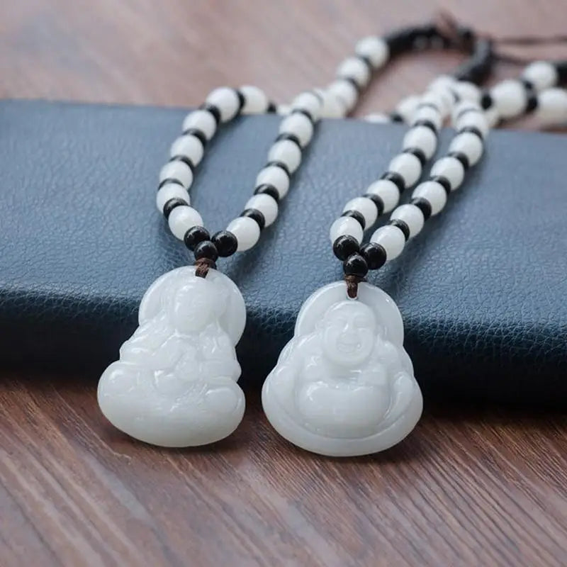 Maitreya Pendant Necklace – Lucky Wealth Charm Gift for Women Pendant Necklace Richie's