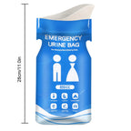 Disposable Urinal Bags – Leakproof Self-Sealing Emergency Pee Bags Disposable Urinal Bag Richie's