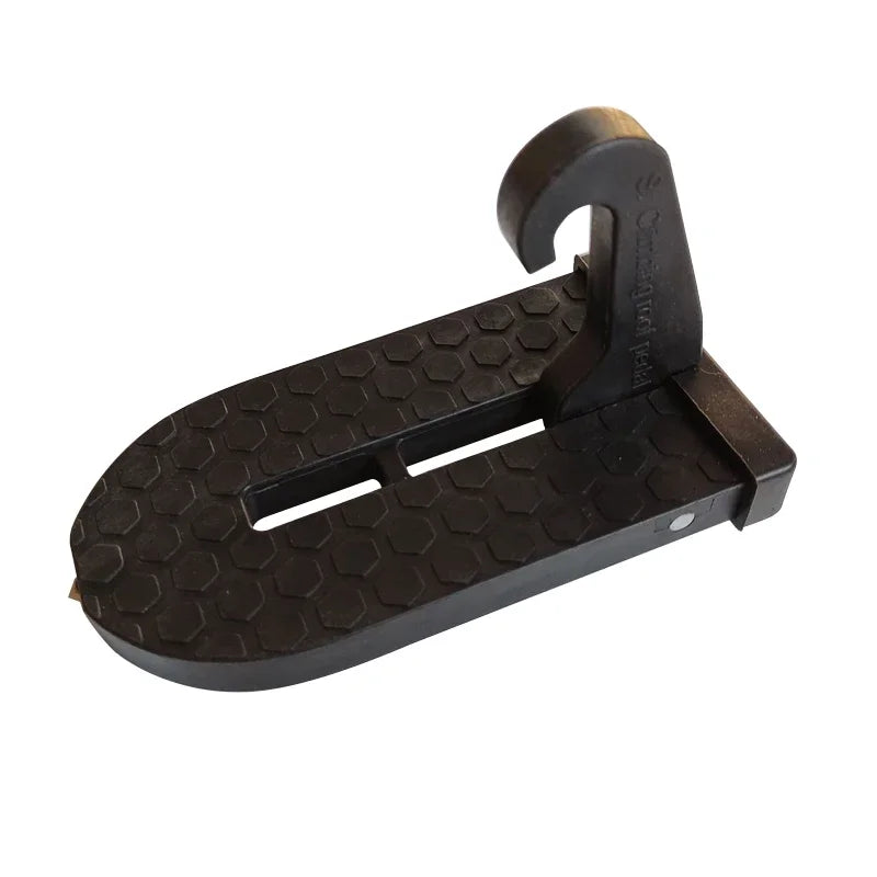 Foldable Car Door Step Foot Pedal – Universal Latch Hook Car Door Step Pedal Richie's Black