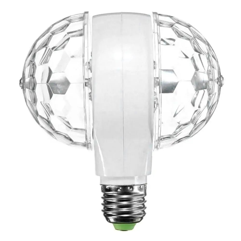 6W LED Rotating Crystal Ball Disco Bulb B22 E27 Stage Light LED Stage Light Bulb Richie's E27