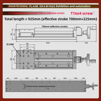 XYZ Manual Linear Slide Table Digital Display & Handwheel S100 Linear Slide Table Richie's S100-700MM-H