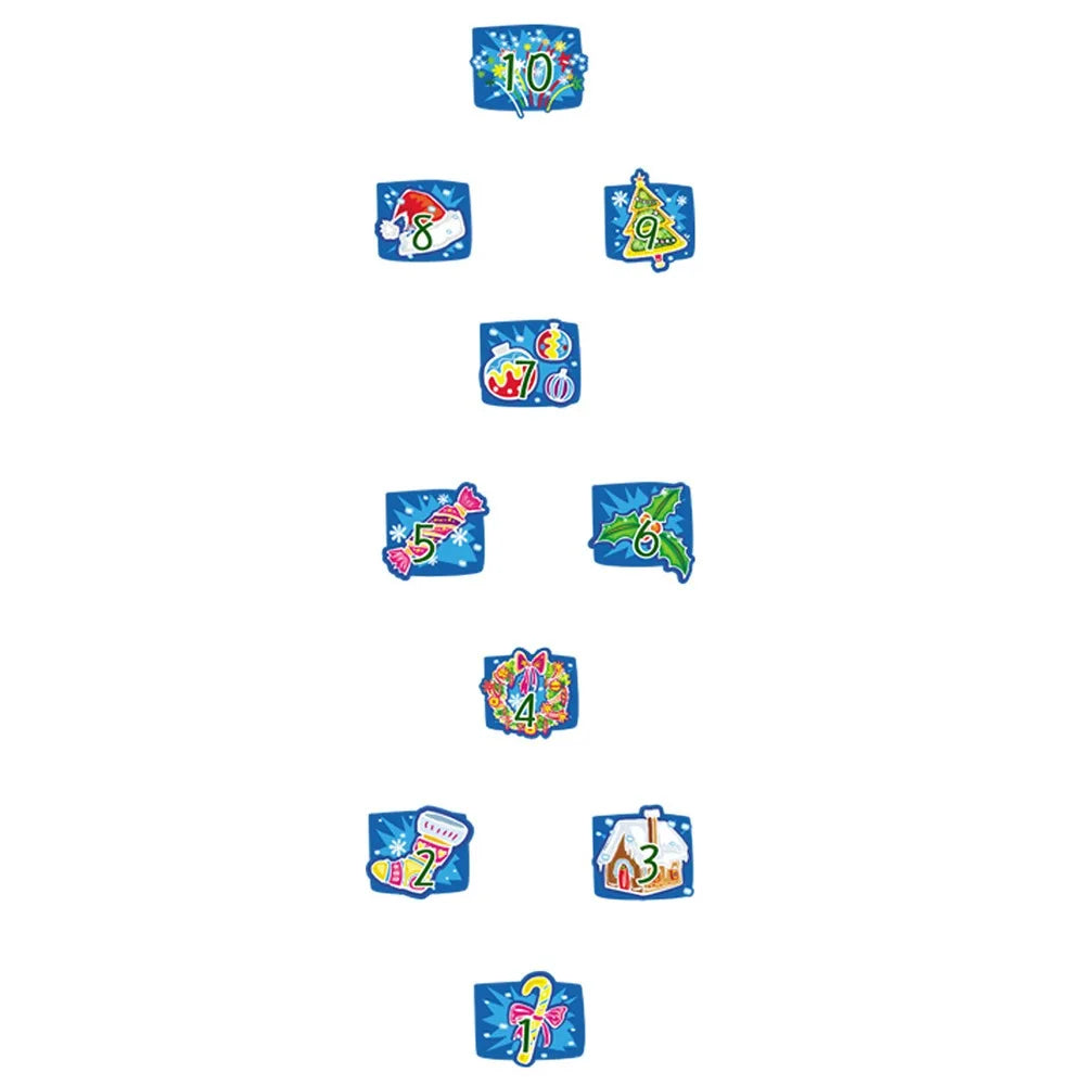 Multicolor Hopscotch Game Floor Stickers – Self-Adhesive PVC Kids Floor Sticker Game Richie's ZSZ3010