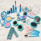 Girls Princess Pretend Makeup Play Set with Bag & Mirror Pretend Play Makeup Set Richie's Makeup set
