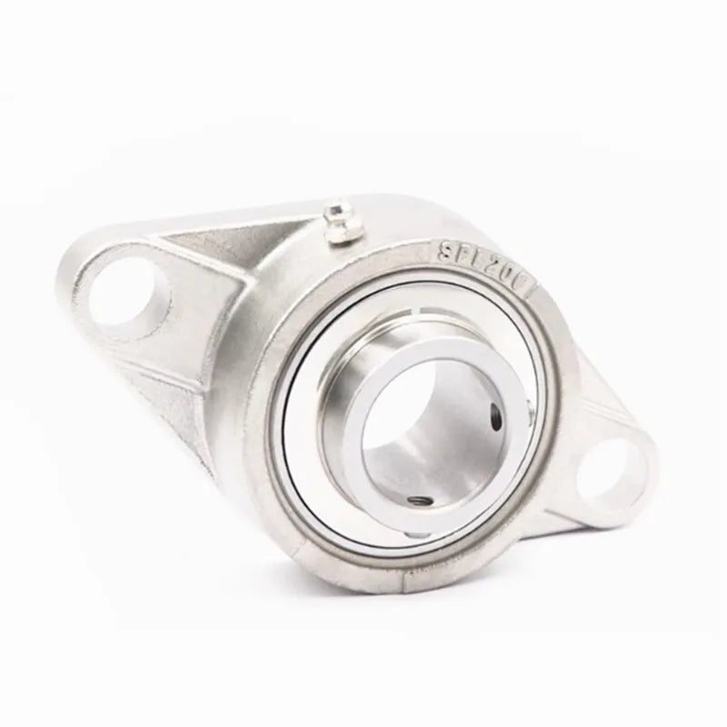 Stainless Steel Flange Bearing UCFL202–205 Diamond Belt Base Flange Bearing Unit Richie's