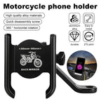 Aluminum Alloy Bike & Moto Phone Holder – GPS Handlebar Mount Bike Phone Mount Richie's