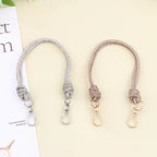 Rhinestone Handbag Chain Strap Loop Knot DIY Bag Accessory Handbag Chain Strap Richie's