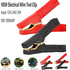 Heavy Duty Pure Copper Battery Alligator Clamps 500–1000A Battery Alligator Clamps Richie's