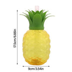 Cartoon Fruit Straw Cup | Strawberry Watermelon Pineapple Bottle Straw Water Bottle Richie's