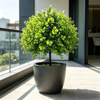 Artificial Boxwood Shrub Ground Stake – Outdoor Fake Plant Artificial Garden Plant Richie's