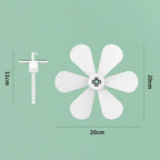Wall-Mounted AC Vent Deflector Fan – Adjustable Airflow Guide AC Vent Deflector Richie's