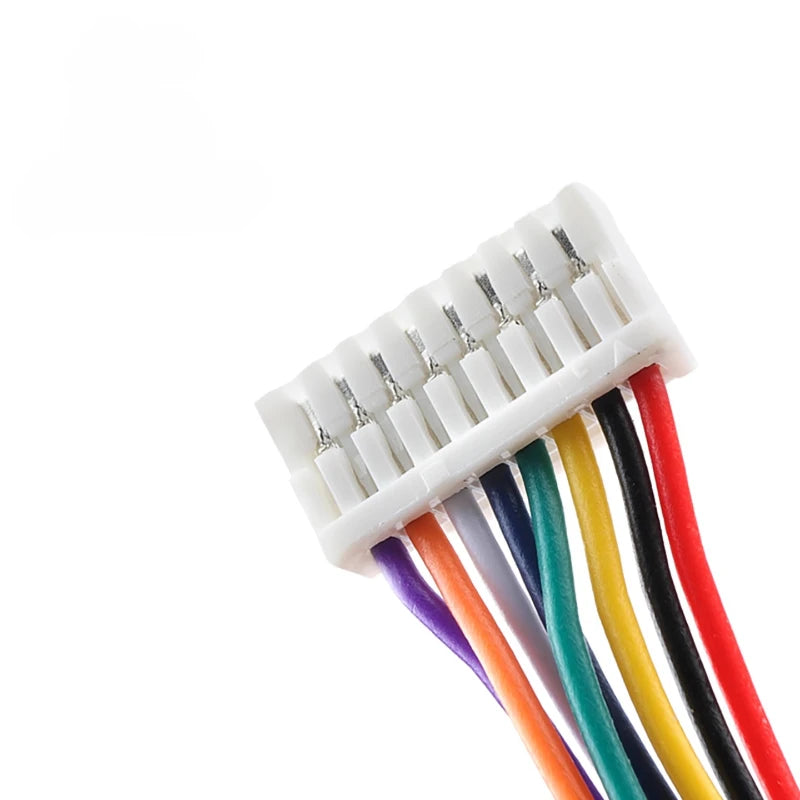 10Pcs JST GH 1.25mm Male Plug Connector 2P 3P 4P 6-Pin 28AWG Wire Connector Set Richie's