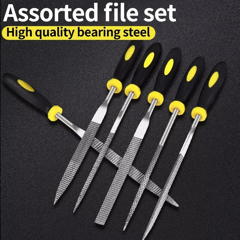 6-Piece Mini Needle File Set – Steel Woodworking & Metal Files Needle File Set Richie's