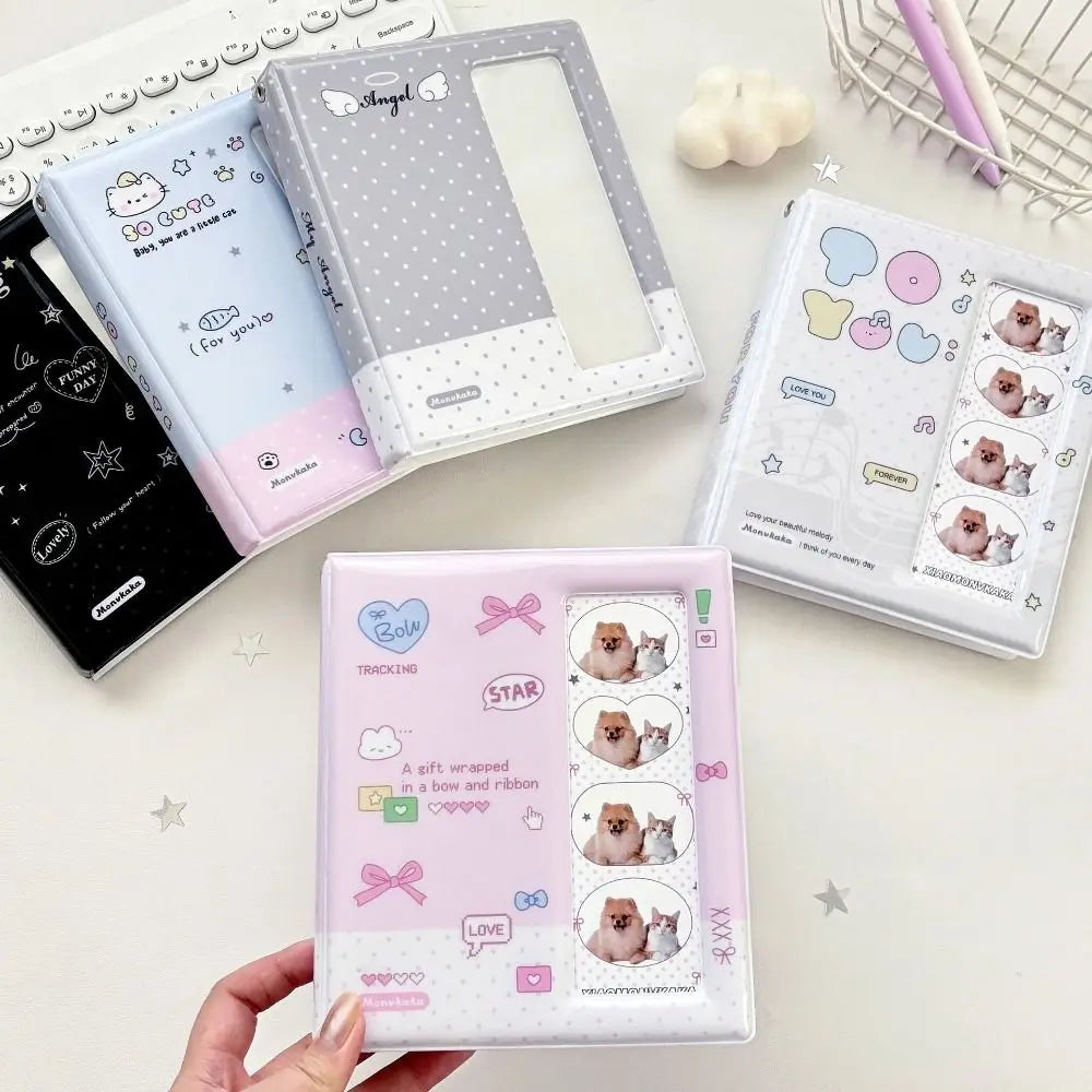 60-Pocket Polka Dot Photocard Holder Album – Card Collection Book Photocard Collection Album Richie's