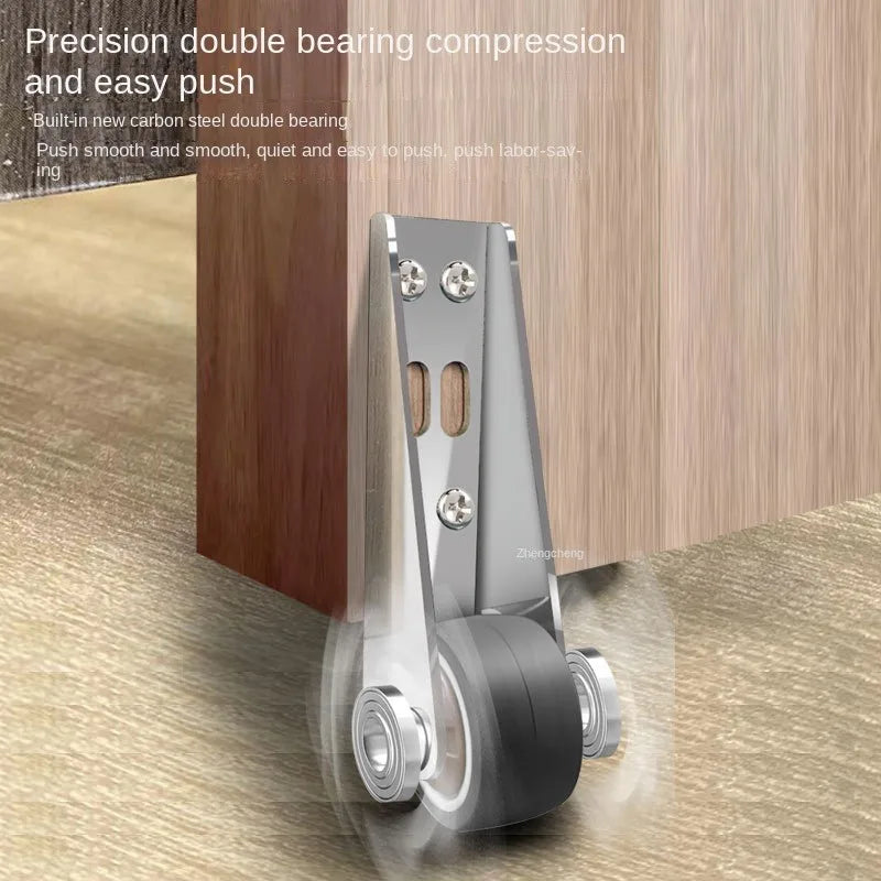 Side-Mounted Silent Rubber Caster Wheels for Cabinet Furniture Furniture Casters Richie's