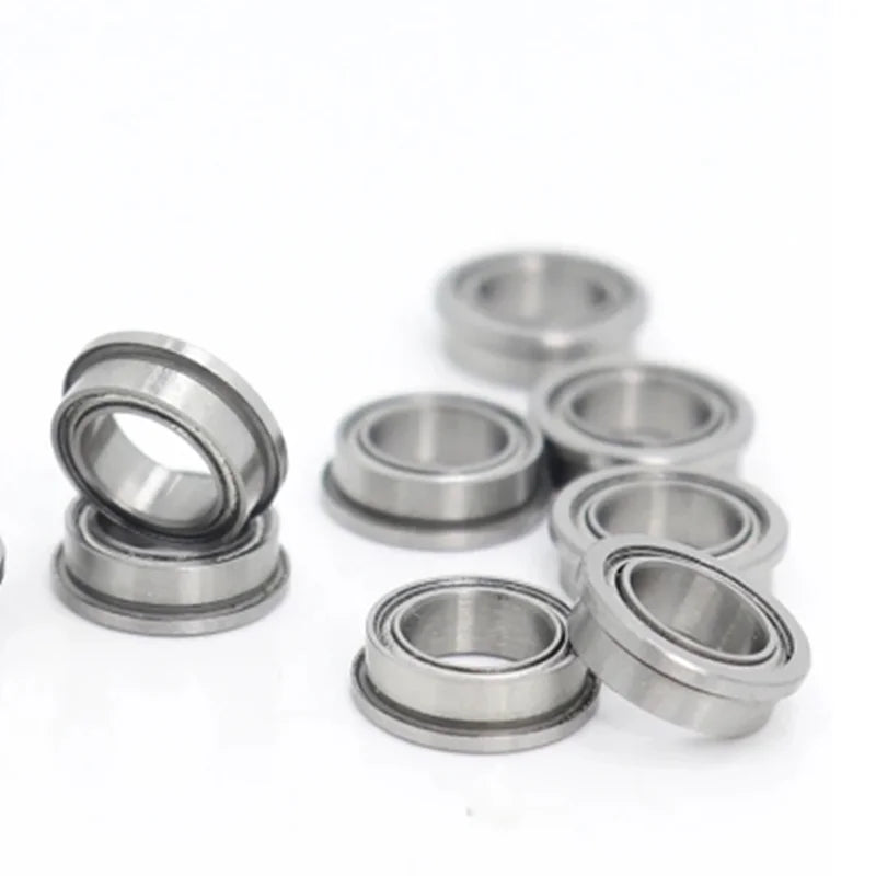 JARBLUE FR Flange Bearing ZZ 2PCS – FR133 to FR1810 Flange Ball Bearing Richie's FR168ZZ
