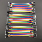 40-Pin Jumper Wires M2M M2F F2F Breadboard Dupont Cables Arduino Jumper Wire Set Richie's
