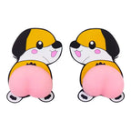 3D Cartoon Pig & Puppy Silicone Stickers – Anti-Collision Decals Decorative Stickers Richie's dog