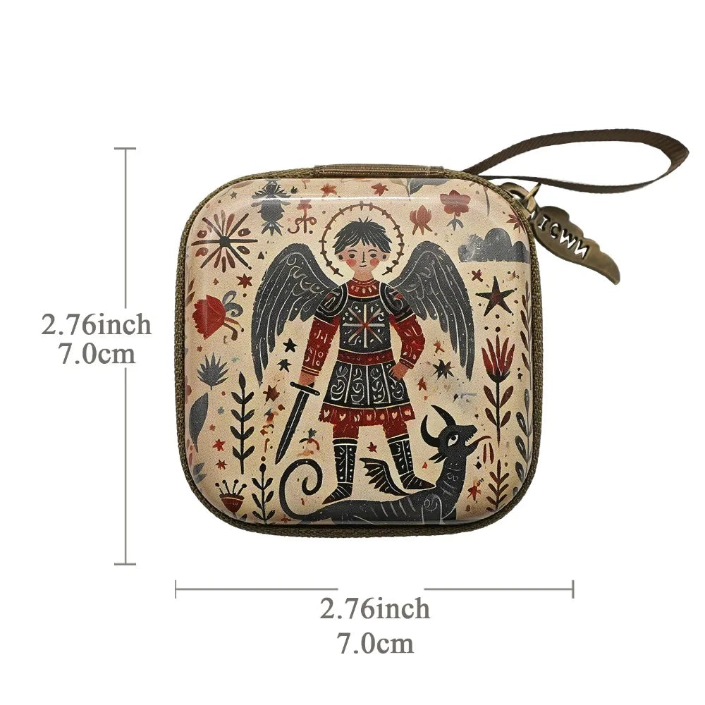Portable Rosary Storage Bag – Zippered Christian Jewelry Pouch Jewelry Storage Pouch Richie's 7