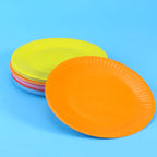 50Pcs Disposable Birthday Party Paper Plates – Microwavable Disposable Paper Plates Richie's