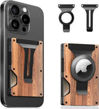 Zeeker 5-in-1 Minimalist Wallet with AirTag Slot & Money Clip Minimalist Wallet Richie's MULTI