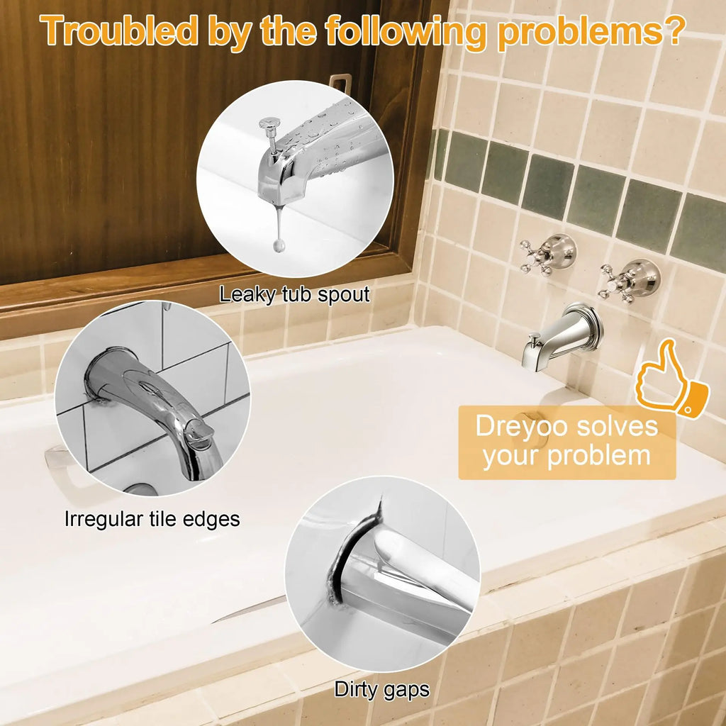 Bathtub Faucet Nozzle with Diverter – 1/2" Sliding Sleeve Bathtub Faucet Nozzle Richie's