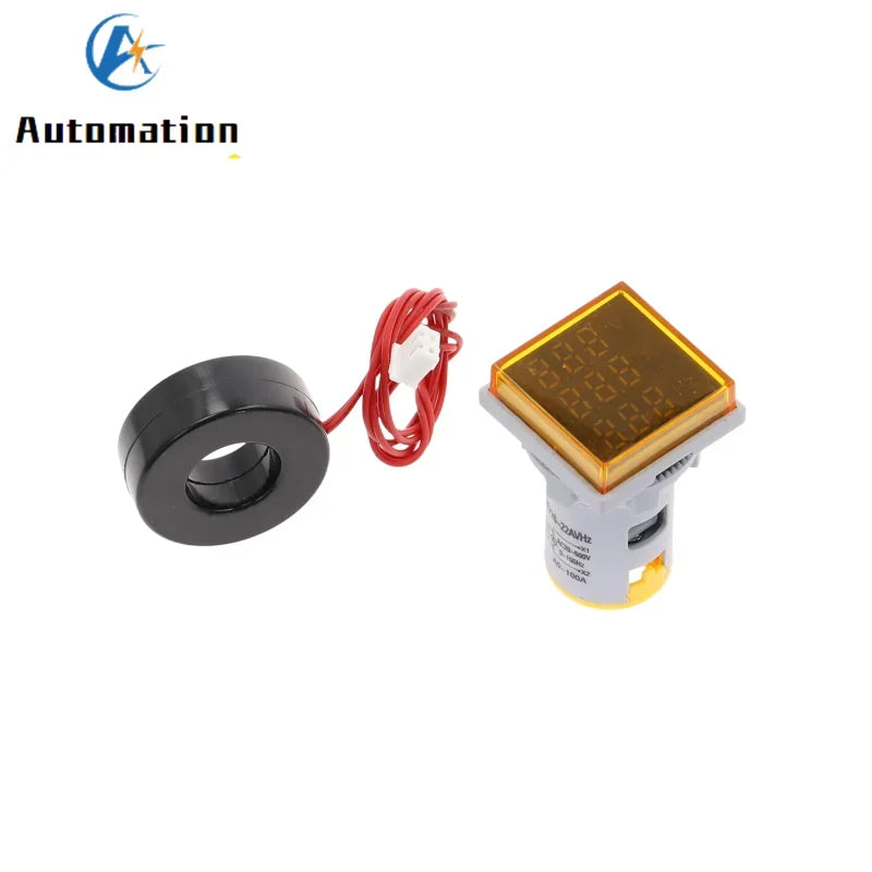 AC 20-500V 0-100A LED Digital Voltmeter Ammeter Hz Meter 10pcs Digital Panel Meter Richie's