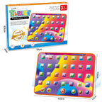 Kids Alphabet Learning Tablet – ABC, Numbers, Colors & Music Educational Learning Toy Richie's 002-ORANGE