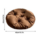 Round Silk Chair Cushion Non-Slip Tatami Seat Pad Home & Office Chair Cushion Richie's