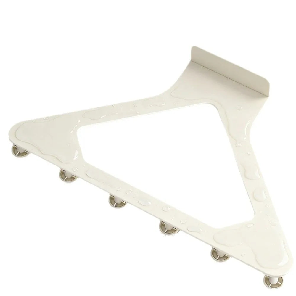 Over-Door Hook Organizer No-Drill Triangular ABS Plastic Over-Door Hook Organizer Richie's