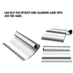 Stainless Steel Skinning & Fleshing Knife – Draw Shave Hide Tool Fleshing Knife Richie's