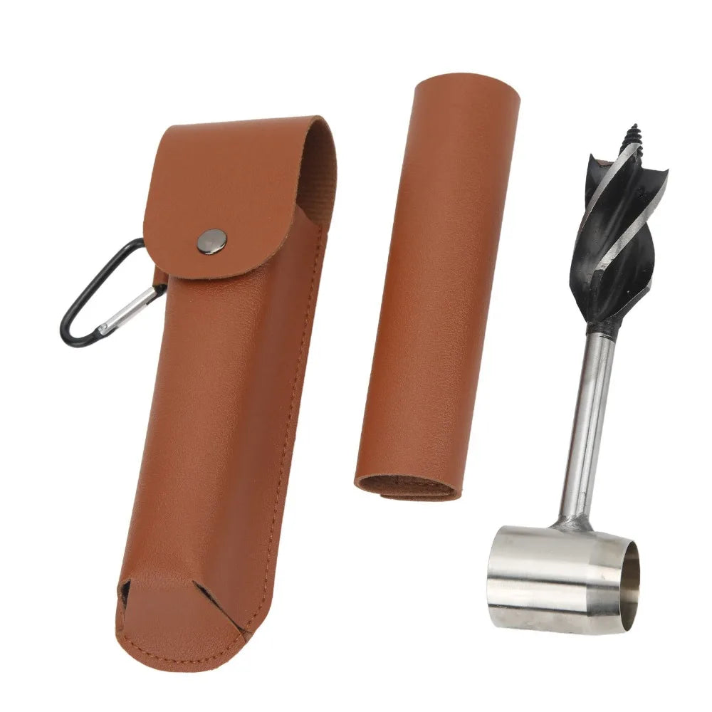 Stainless Steel Hand Auger Wrench Set with PU Leather Bag Hand Auger Wrench Richie's