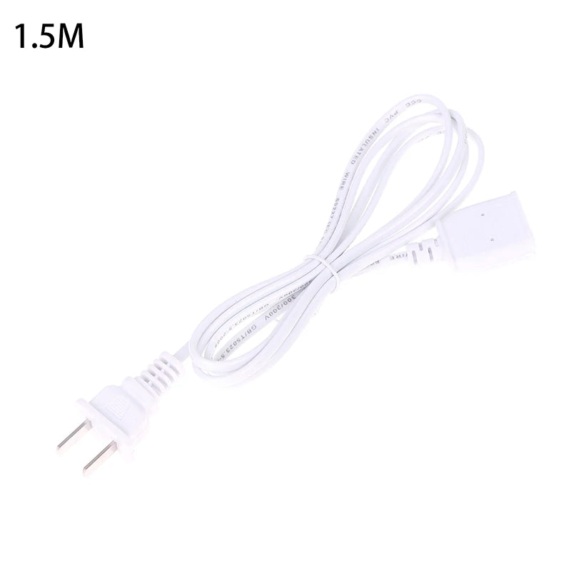 Power Extension Cord 2/3/5m with ON/OFF Switch – Two-Pin Power Extension Cord Richie's 1 White