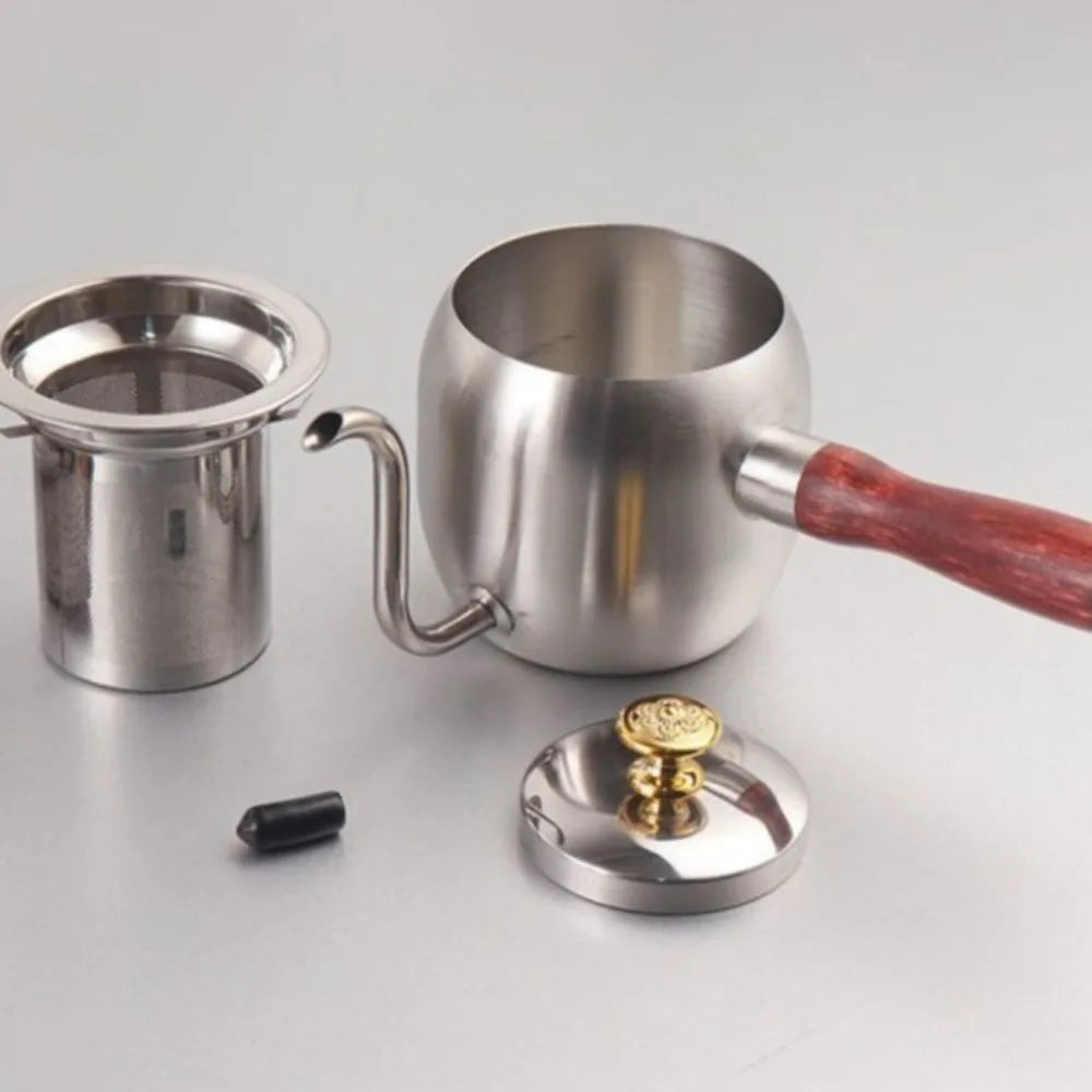 500ml Gooseneck Coffee Kettle – 304 Stainless Steel Thin Spout Gooseneck Coffee Kettle Richie's
