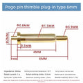 DIP SMD Double Spring PCB Pogo Pin Connectors 20/50/100 Pcs