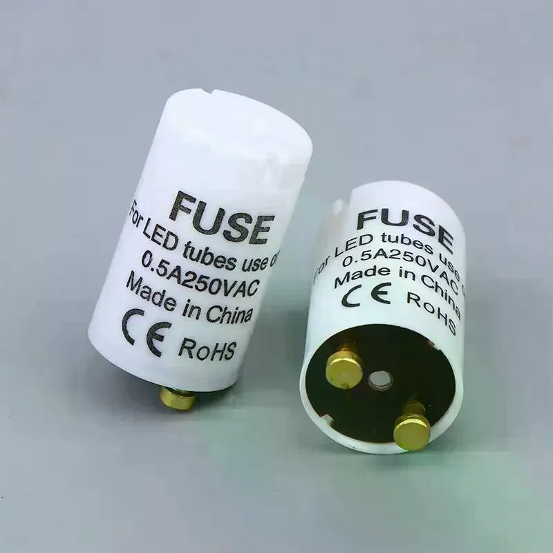 T8 LED Fuse Starter 0.5A 250V HRC CE RoHS – 5 Pack LED Tube Starter Richie's Default Title