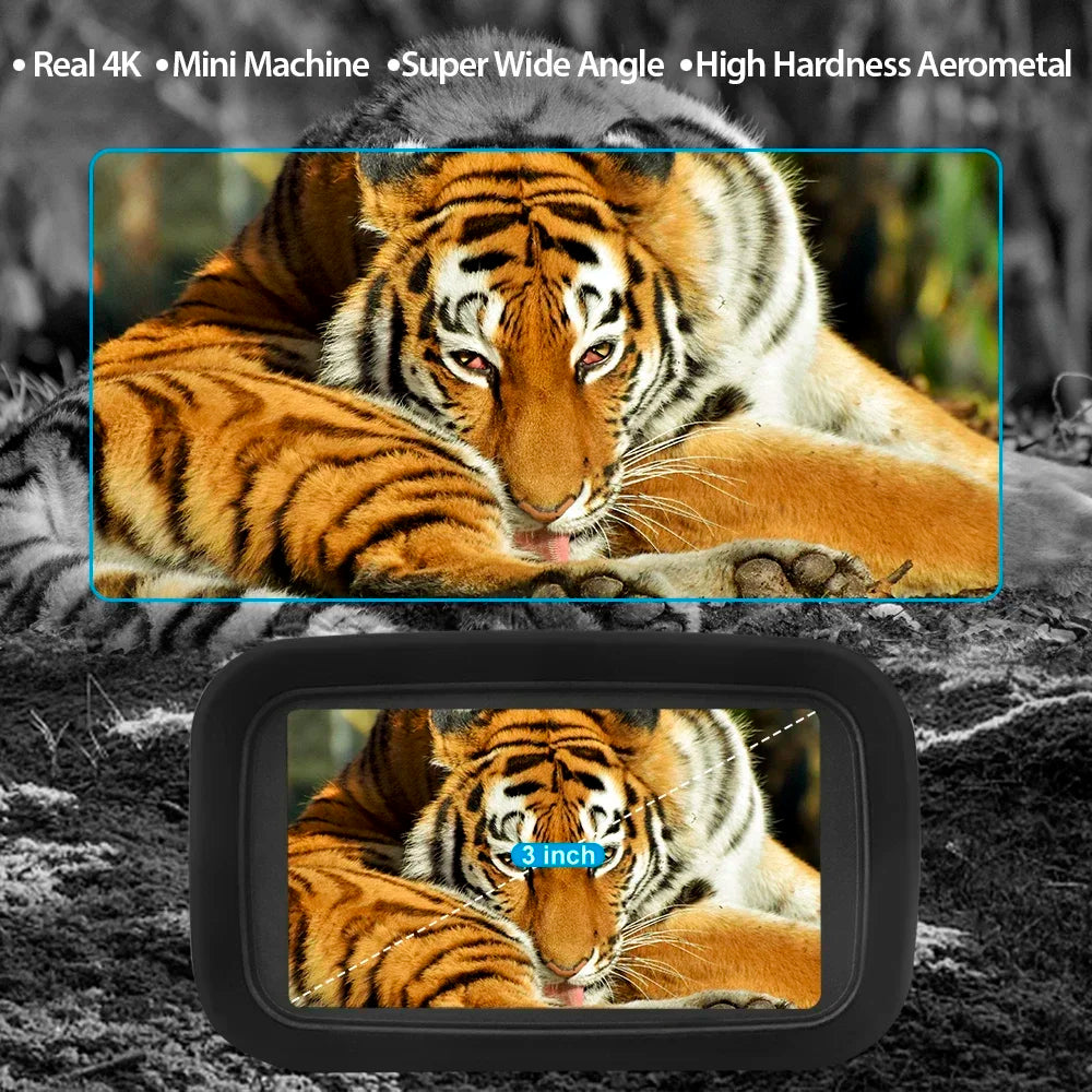 Night Vision Binoculars 4K 48MP | 800M IR Range | 3" Screen Night Vision Binoculars Richie's
