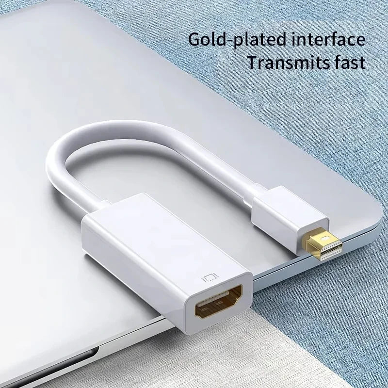 4K Mini DisplayPort to HDMI Adapter Cable – Metal Housing Display Adapter Cable Richie's