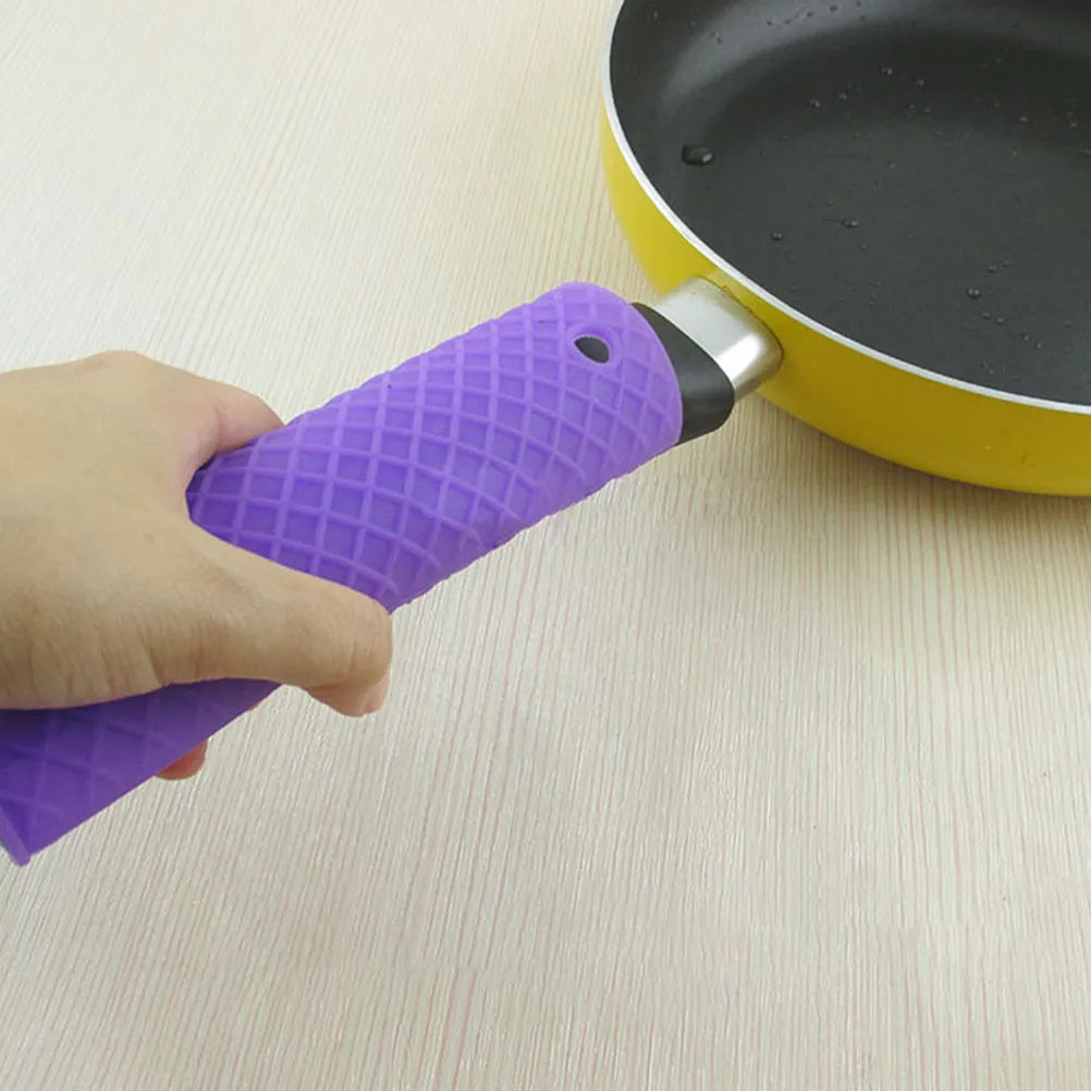 Silicone Hot Handle Holder – Heat Resistant Pan Cover Silicone Handle Holder Richie's Default Title