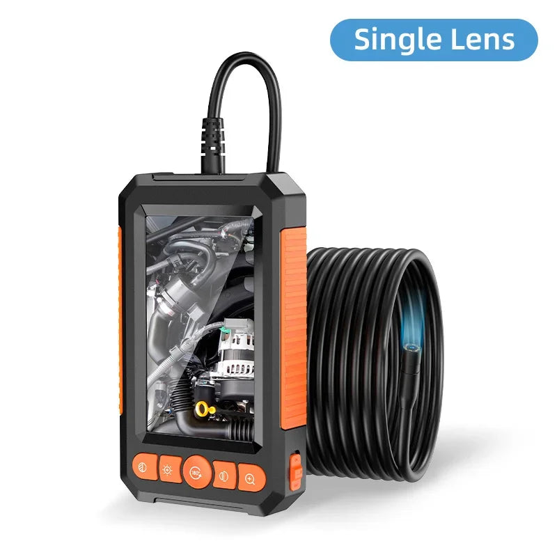 HD 1080P Borescope Inspection Camera 4.3" LCD IP67 Waterproof Borescope Inspection Camera Richie's Signal Lens 2M