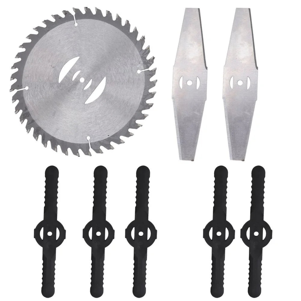 Weed Trimmer Replacement Blades 8-Pack | 60-Tooth Alloy Steel Trimmer Replacement Blades Richie's Beige