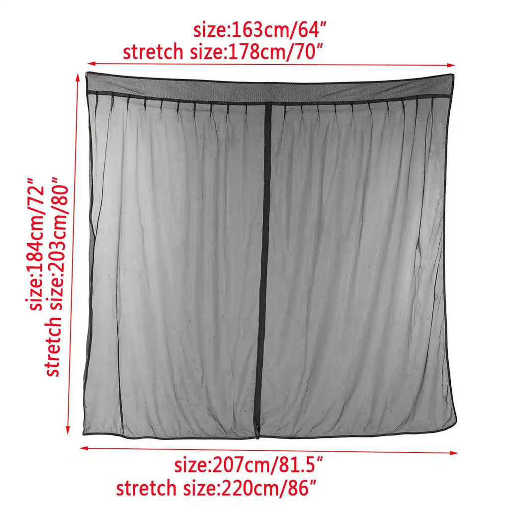 Magnetic Van Door Flyscreen – Universal Insect Screen Mesh Net Van Flyscreen Mesh Richie's
