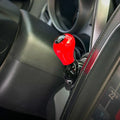 Luxury Metal Push-to-Start Button Cover | Car Joystick Knob Car Interior Accessory Richie's Red