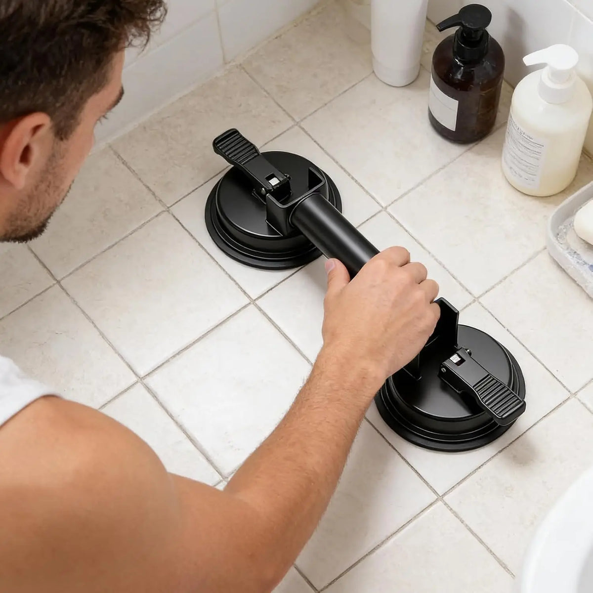 Heavy-Duty Suction Cup Lifter 140KG Aluminum Vacuum Grip Tool Suction Cup Lifter Richie's