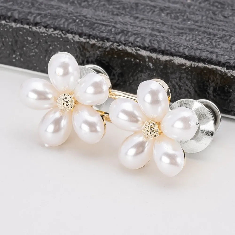 Pearl Flower No-Sew Waist Adjuster Snap Button for Jeans Clothing Snap Button Richie's 1Pair
