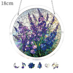 Acrylic Puzzle Suncatcher – DIY Stained Glass Window Hanging Decor Window Suncatcher Richie's D-S
