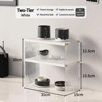 Acrylic Cup Storage Rack – Dust-Proof Tabletop Display Shelf Cup Storage Rack Richie's