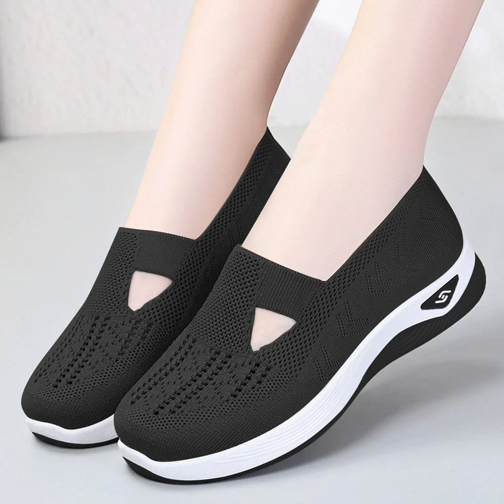 Women's Breathable Barefoot Sneakers with Arch Support Women's Walking Sneakers Richie's