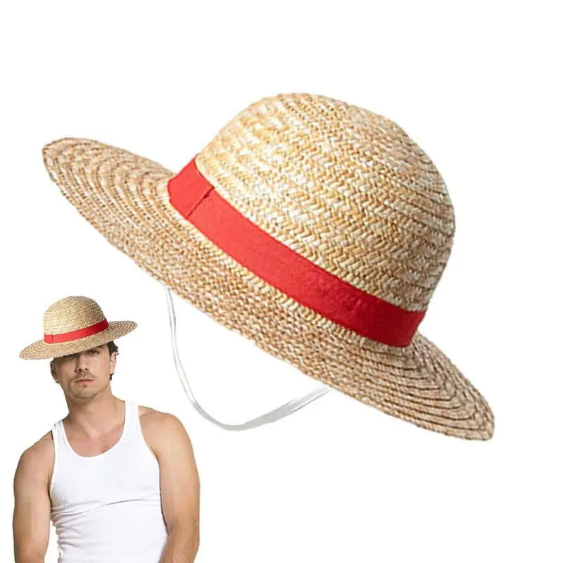 Anime Cosplay Straw Sun Hat – Unisex Beach & Festival Hat Cosplay Straw Hat Richie's