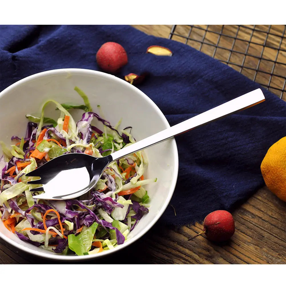 Stainless Steel Long Handle Salad Spork – Heavy Duty Dessert Salad Spork Richie's other