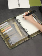 A5 Tactical Padfolio Ring Binder – Weatherproof 1000D Nylon Tactical Padfolio Binder Richie's
